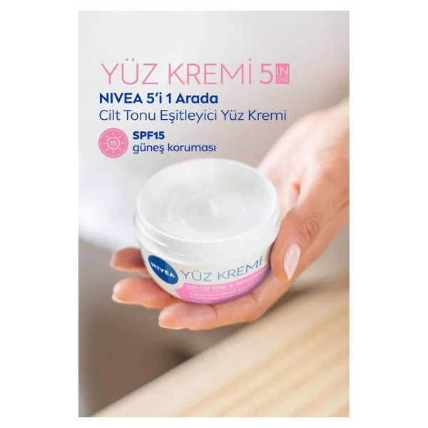 Nivea Nemlendirici Yüz Kremi 100 Ml E Vitamini İçerikli Tüm Cilt Tipleri İçin Günlük Bakım - Görsel 8