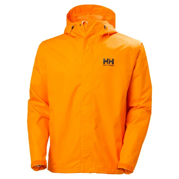 Helly Hansen Seven J Hha.62047 Kapüşonlu Erkek Yağmurluk - Görsel 4