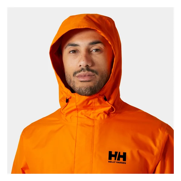 Helly Hansen Seven J Hha.62047 Kapüşonlu Erkek Yağmurluk - Görsel 6