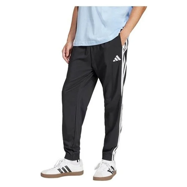 Adidas Essentials 3 Stripes Woven Im7841 Siyah Erkek Eşofman Altı - Görsel 2