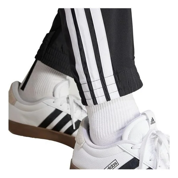 Adidas Essentials 3 Stripes Woven Im7841 Siyah Erkek Eşofman Altı - Görsel 5