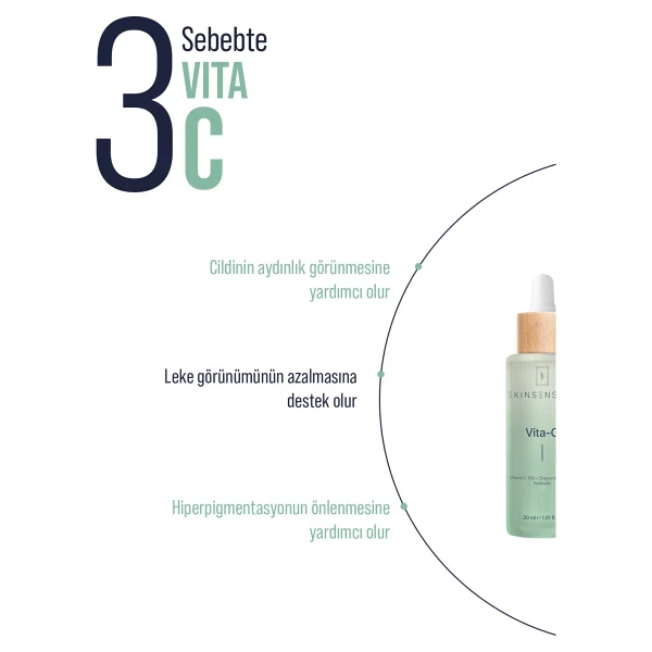 Skin Sensual Vita-C Cilt Tonu Eşitleyici 30 Ml Yüz Serumu - Görsel 4