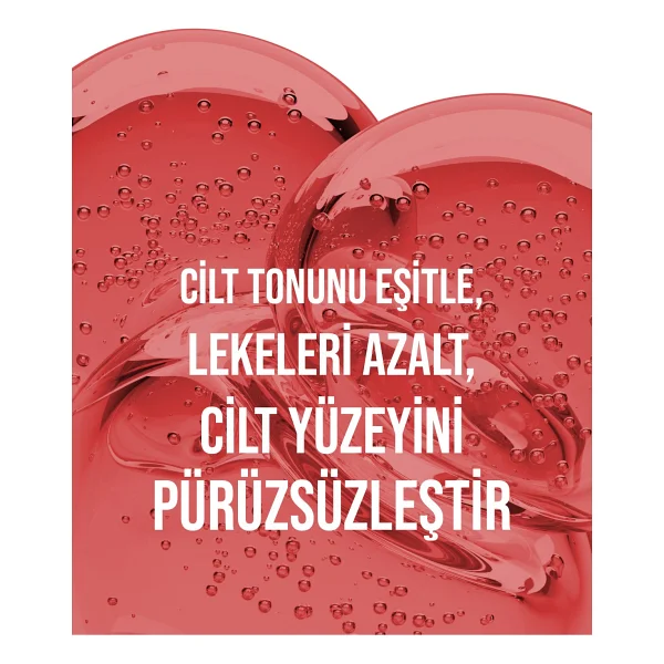 Skin Sensual Red Peel Canlandırıcı Ve Cilt Tonu Eşitleyici Kırmızı Peeling Serum 30 Ml - Görsel 3