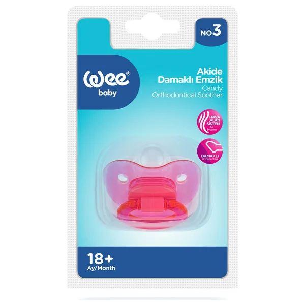Wee Baby 113 Akide Damaklı No:3 18 Ay+ Emzik - Görsel 7