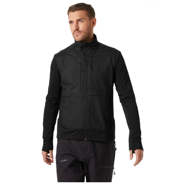 Helly Hansen Versalite Hybrid HHA.63347-990 Siyah Erkek Polar Mont - Görsel 4