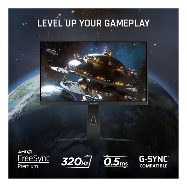 Viewsonic Xg275d1-4K 27" 0.5 Ms 4K 160 Hz - Full HD 320 Hz Pivot Ips Oyuncu Monitörü - Görsel 3