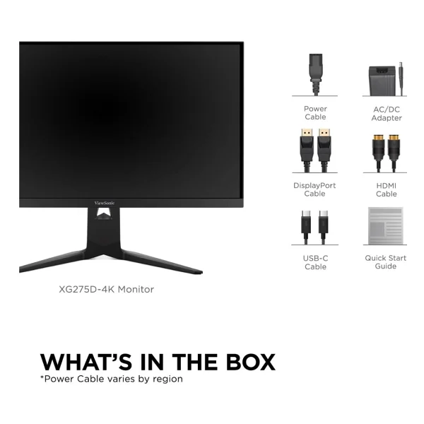 Viewsonic Xg275d1-4K 27" 0.5 Ms 4K 160 Hz - Full HD 320 Hz Pivot Ips Oyuncu Monitörü - Görsel 5