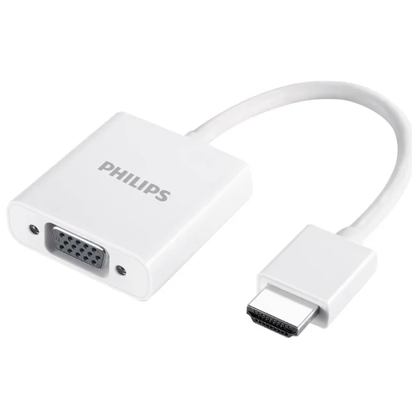 Philips Hdmı To Vga Laptop PC Monitör Görüntü Converter Çevirici Hdmi Çıkışını Vga Girişine Çevirici Dönüştürücü - Görsel 4