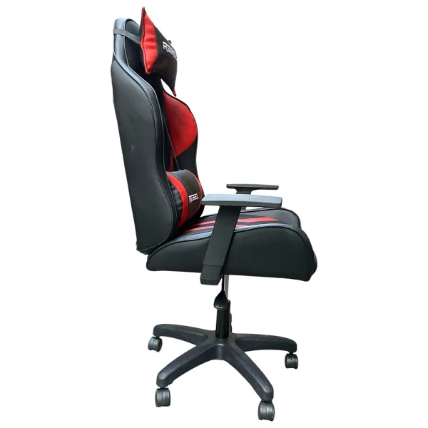 Rebelx Basic Kırmızı Renk Oyuncu Koltuğu Ergonomik Tasarım Ve Yüksek Yoğunluklu Sünger - Görsel 4