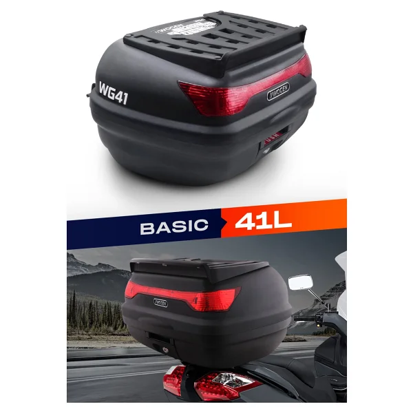 Wogen Wg41 Basic Arka Çanta 41 Litre (Siyah) + Karbon Dizlik Hedi - Görsel 2