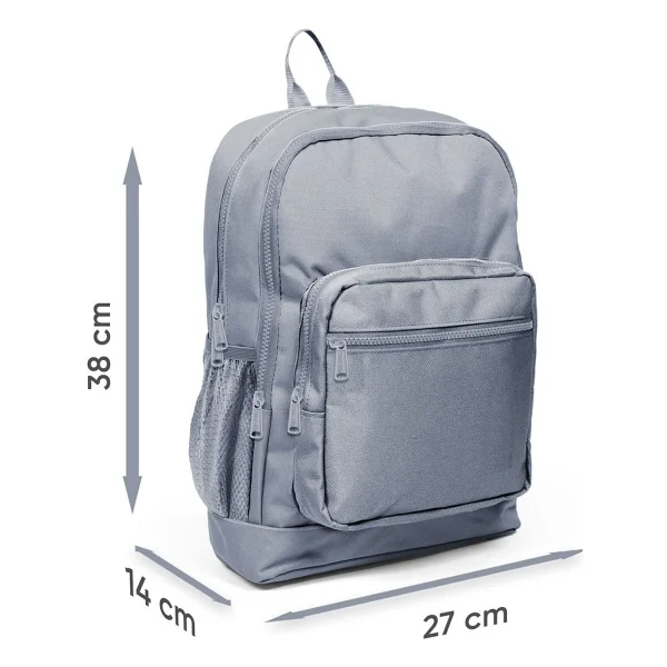 Coral High 23113 Kalp Desenli 4 Bölmeli İlkokul Sırt Çantası - Görsel 6