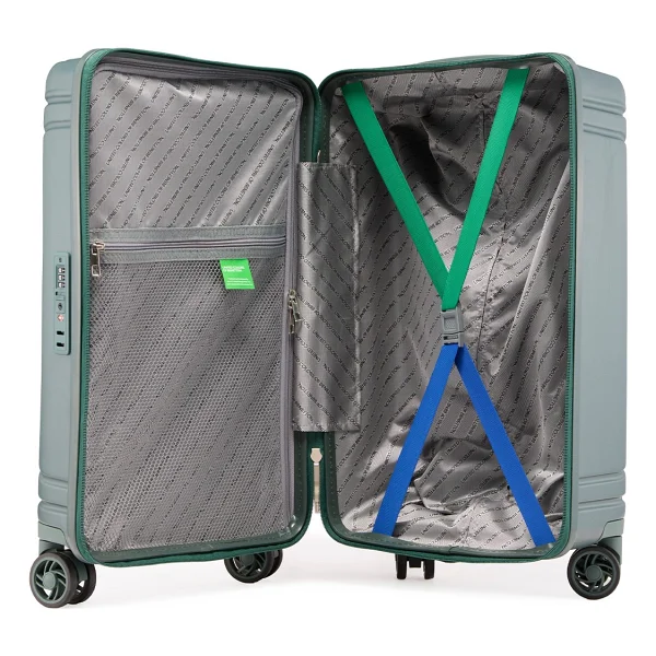 Benetton 14bnt8020-02 Polipropilen Orta Boy Valiz - Görsel 4