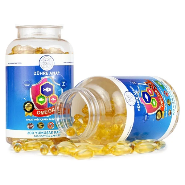 Zühre Ana Omega 3 1300 Mg 200 Kapsül - Görsel 6