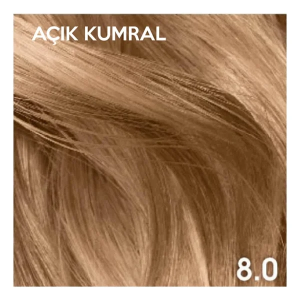 Prozinc Color 8.0 Açık Kumral Bitkisel Saç Boyası - Görsel 8
