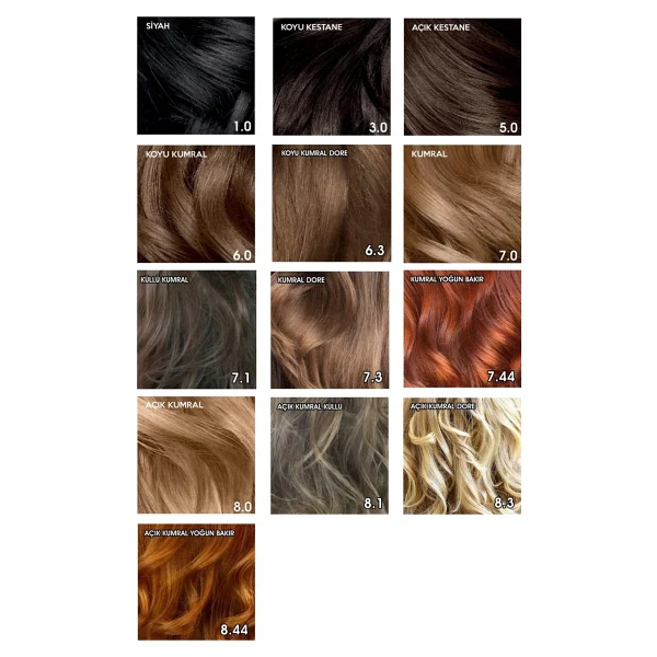 Prozinc Color 8.0 Açık Kumral Bitkisel Saç Boyası - Görsel 9