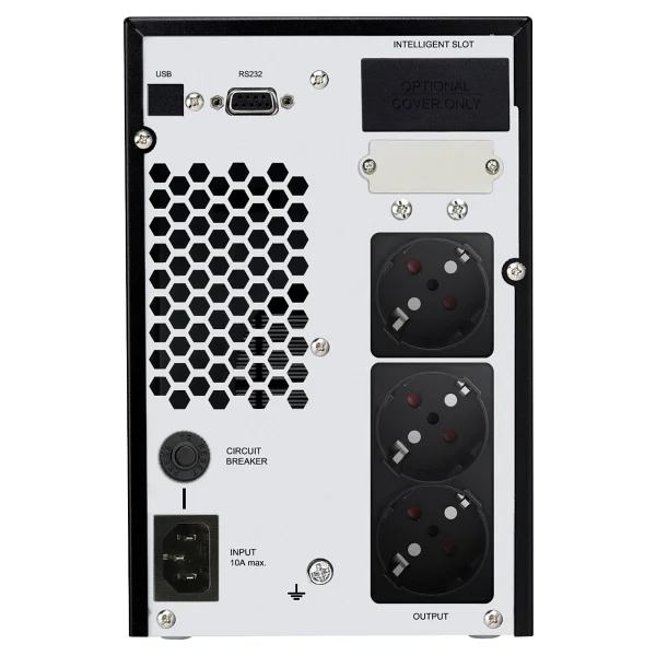 Tunçmatik Newtech Eco X9 1KVA 5-15Dk LCD 2x12V/7AH 1F/1F Online UPS TSK10248 - Görsel 2