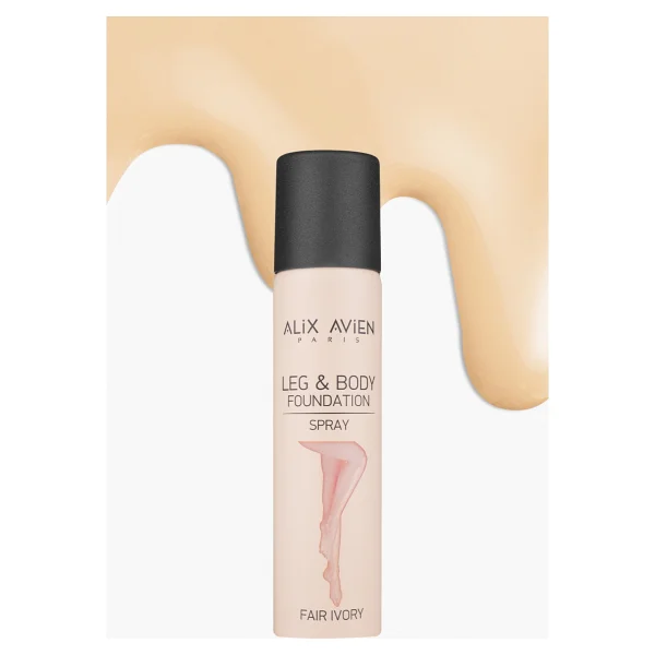 Alix Avien Bronzlaştırıcı Etkili Fair Ivory 75 Ml Bacak Fondöteni - Görsel 3