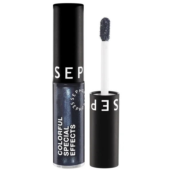 Sephora Collection Colorful Effets Speciaux 04 Gleaming Grey Likit Göz Farı - Görsel 10