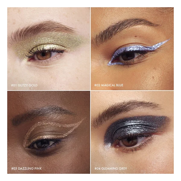 Sephora Collection Colorful Effets Speciaux 04 Gleaming Grey Likit Göz Farı - Görsel 2
