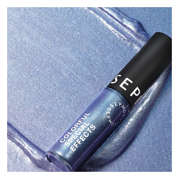 Sephora Collection Colorful Effets Speciaux 04 Gleaming Grey Likit Göz Farı - Görsel 5