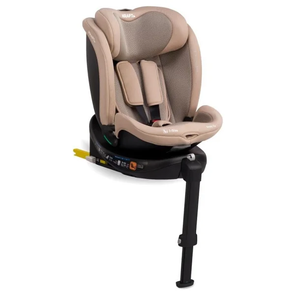 Kraft Grovy Fix I-Size Bej 0-36 Kg Oto Koltuğu - Görsel 5