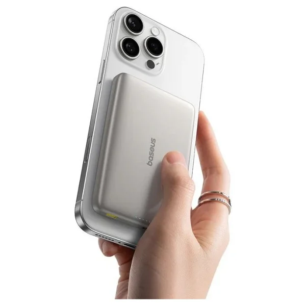 Baseus Picogo Am41 Ultra Slim Qi2 10000 mAh Hızlı Şarj Magsafe Powerbank - Görsel 2