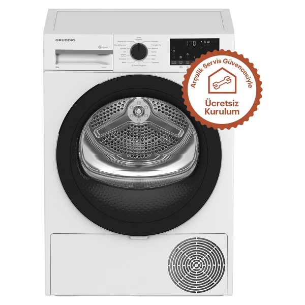 Grundig Gpdh 10855 10 Kg Çamaşır Kurutma Makinesi - Görsel 9