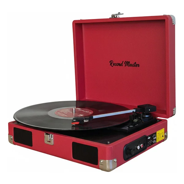 Record Master Rm-311 Siyah Çantalı Retro Pikap - Görsel 7