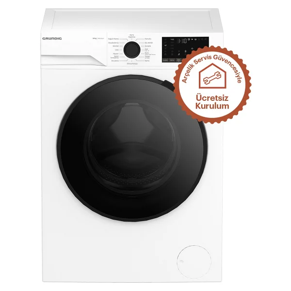 Grundig Gpwm 91624 1000 Devir 9 Kg Çamaşır Makinesi - Görsel 9