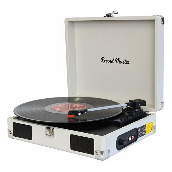 Record Master Rm-311 Siyah Çantalı Retro Pikap - Görsel 5