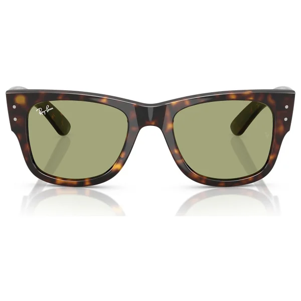 Ray-Ban Mega Wayfarer 0840s 902/4e Havana-Green Güneş Gözlüğü - Görsel 7