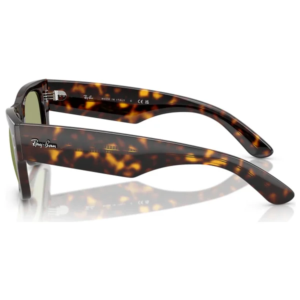 Ray-Ban Mega Wayfarer 0840s 902/4e Havana-Green Güneş Gözlüğü - Görsel 2