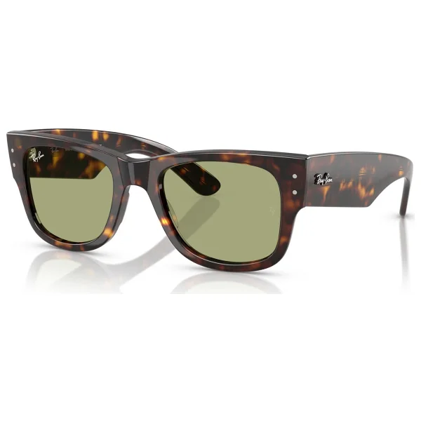 Ray-Ban Mega Wayfarer 0840s 902/4e Havana-Green Güneş Gözlüğü - Görsel 5