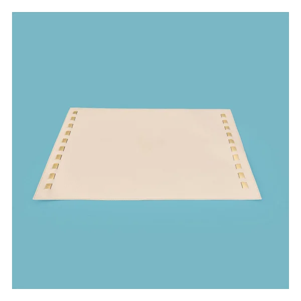 Evidea Kitchen Deri Amerikan Servis - Bej - 32x44 Cm - 32 X 44 Cm - Görsel 3