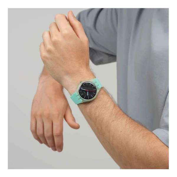 Swatch Essentials Hint Of Mint So29l103 Kol Saati - Görsel 4