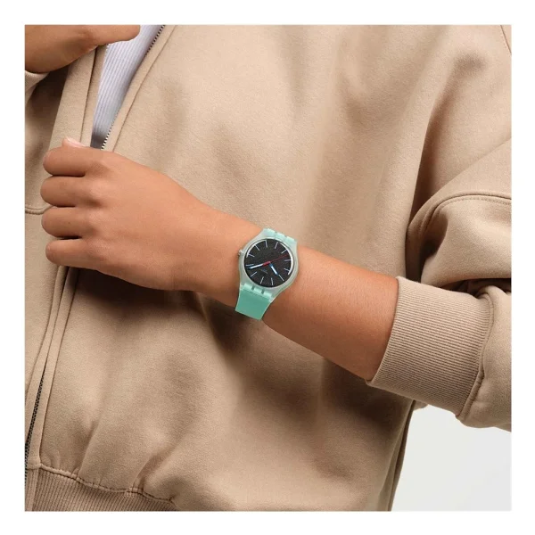 Swatch Essentials Hint Of Mint So29l103 Kol Saati - Görsel 6