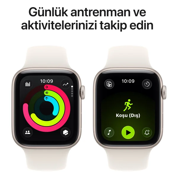 Apple Watch Se 3 GPS 40mm Alüminyum Kasa Ve Spor Kordon Akıllı Saat - Görsel 6