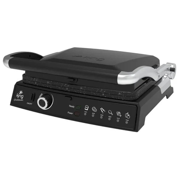 King K 462 Grillmaster Siyah 2000 W Granit Tost Makinesi - Görsel 7