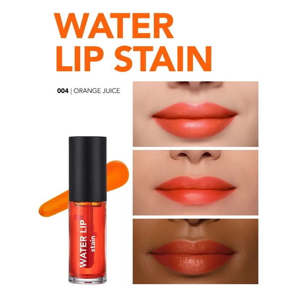 Flormar Water Lip Stain 004 Orange Dudak Tinti - Görsel 3