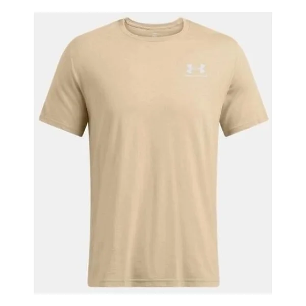 Under Armour Sportstyle Left Chest 1326799 Kısa Kollu Bisiklet Yaka Erkek Tişört - Görsel 3