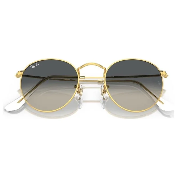 Ray-Ban Round Metal 3447 001/71 Gold-Grey Güneş Gözlüğü - Görsel 6