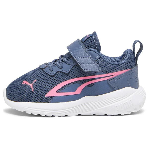 Puma All Day Active Ac Inf 387388-14 Lacivert-Pembe Bebek Spor Ayakkabı - Görsel 6