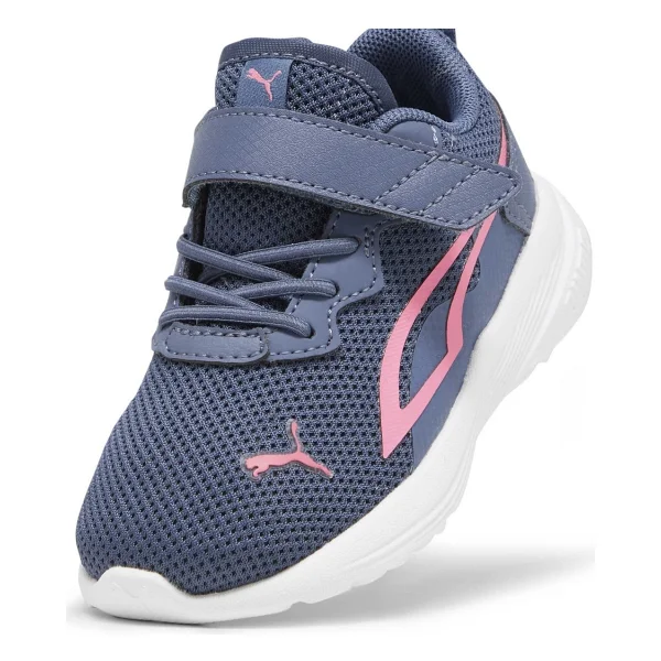 Puma All Day Active Ac Inf 387388-14 Lacivert-Pembe Bebek Spor Ayakkabı - Görsel 8