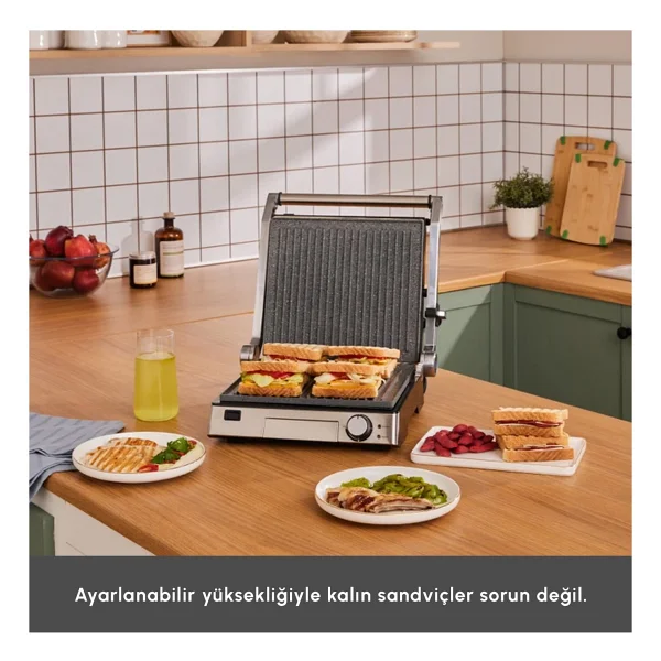 Karaca Biogranit Inox 2000 W Tost Makinesi - Görsel 7