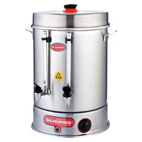 Işıkgaz Silverinox 1906 Basmalı Metal Musluklu 12 Lt Çay Kazanı - Görsel 2