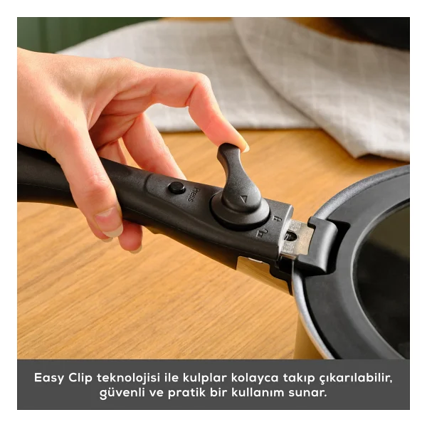 Karaca Biodiamond Easy Clip 13 Parça Tencere Seti - Görsel 7