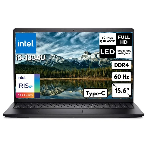Dell Vostro 3530 N3409pvnb3530 İ5-1334u 8 GB 1 TB SSD Iris Xe Graphics 15.6 - Görsel 2