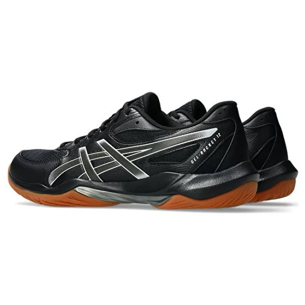 Asics Gel-Rocket 12 1071a116-001 Siyah Erkek Voleybol Ayakkabısı - Görsel 5
