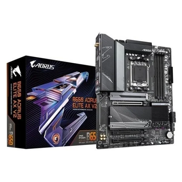 Gigabyte B650 Aorus Elite AX V2 AMD AM5 DDR5 ATX Anakart - Görsel 4