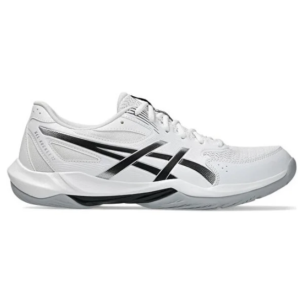 Asics Gel-Rocket 12 1071a116-101 Beyaz-Siyah Erkek Voleybol Ayakkabısı - Görsel 9